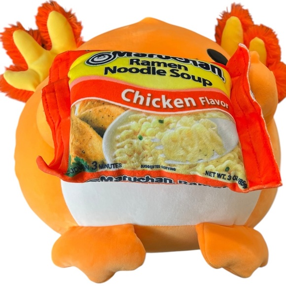 Zuru Snackles Axolotl Maruchan 14 in - Picture 3 of 6